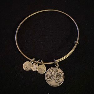 Alex and Ani Notre Dame Leprechaun bracelet